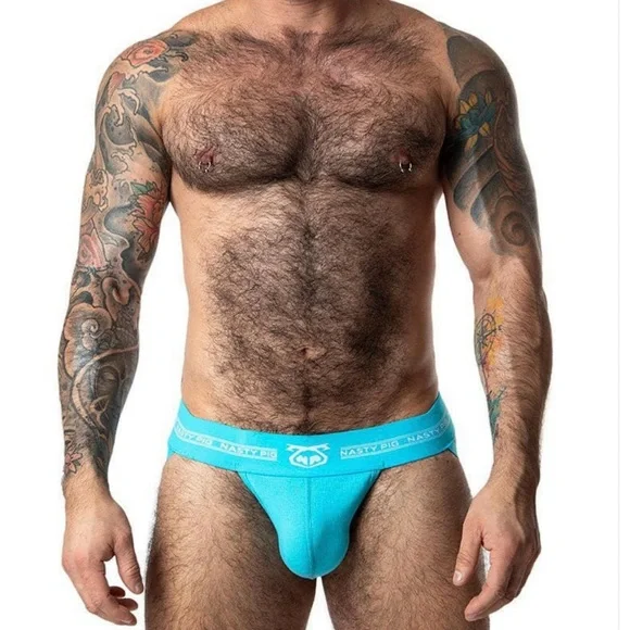 Nasty Pig Core Jock Strap Lt Blue - Picture 1 of 6